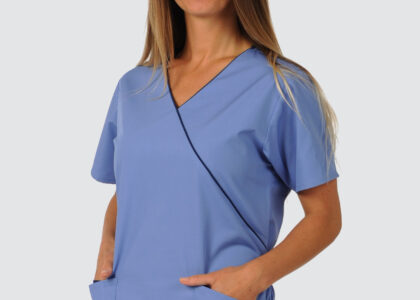Dickies Mock Wrap Scrub Tunic