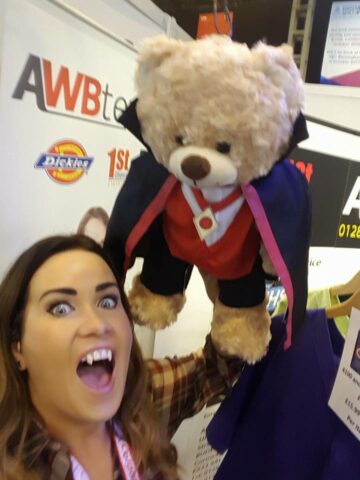 The first winner of our Selfie with Cedric competition